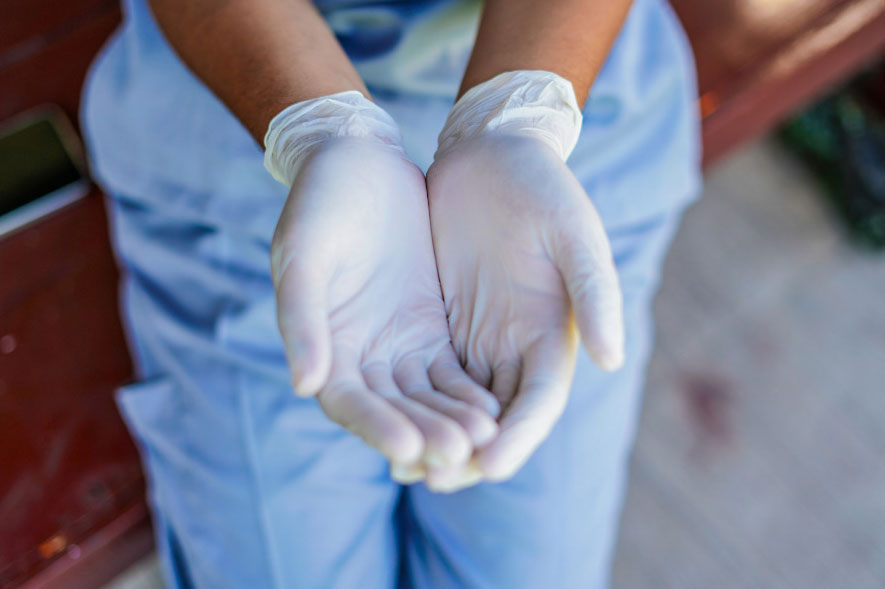 Latex Surgical Gloves Powdered